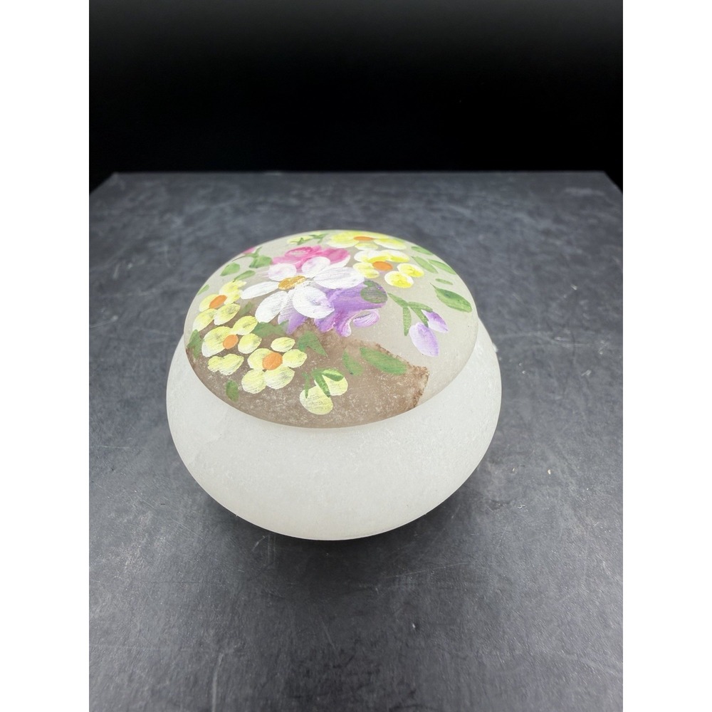 Vero Alabastro Trinket Box – Hand Painted Floral Lid – Italy 🌸✨